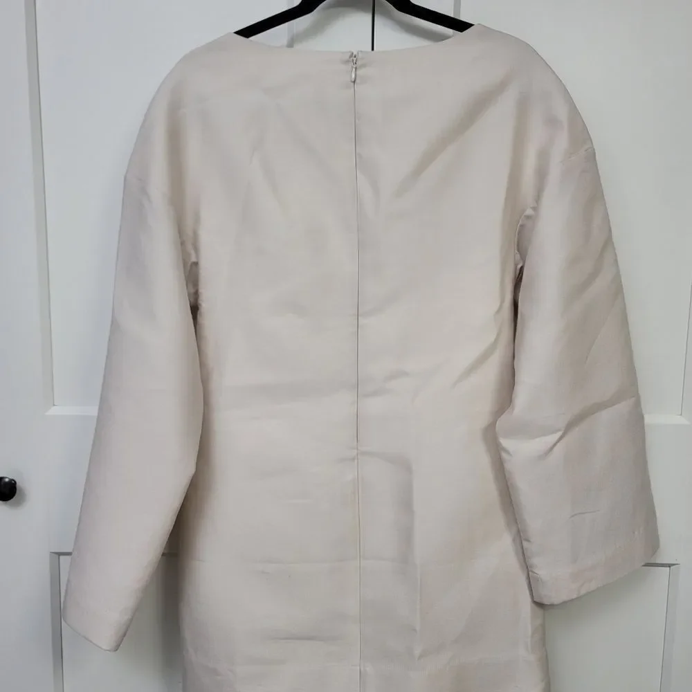 H&M silk-blend Twill dress, xs